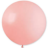 Латексный шар 19"(48см) пастель матовый розовый (73) Gemar