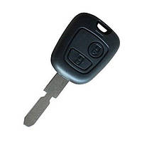 Заготовка ключа для Peugeot 407 107 205 206 207 307 406 2 кнопки лезвие NE78