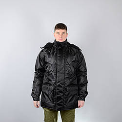 Зимова куртка Вольф для полювання і риболовлі, з тканини — Oxford — (колір — чорний)