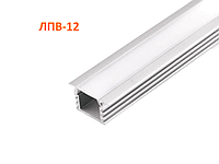 LED профиль Врезной 22х14мм. ЛПВ-12