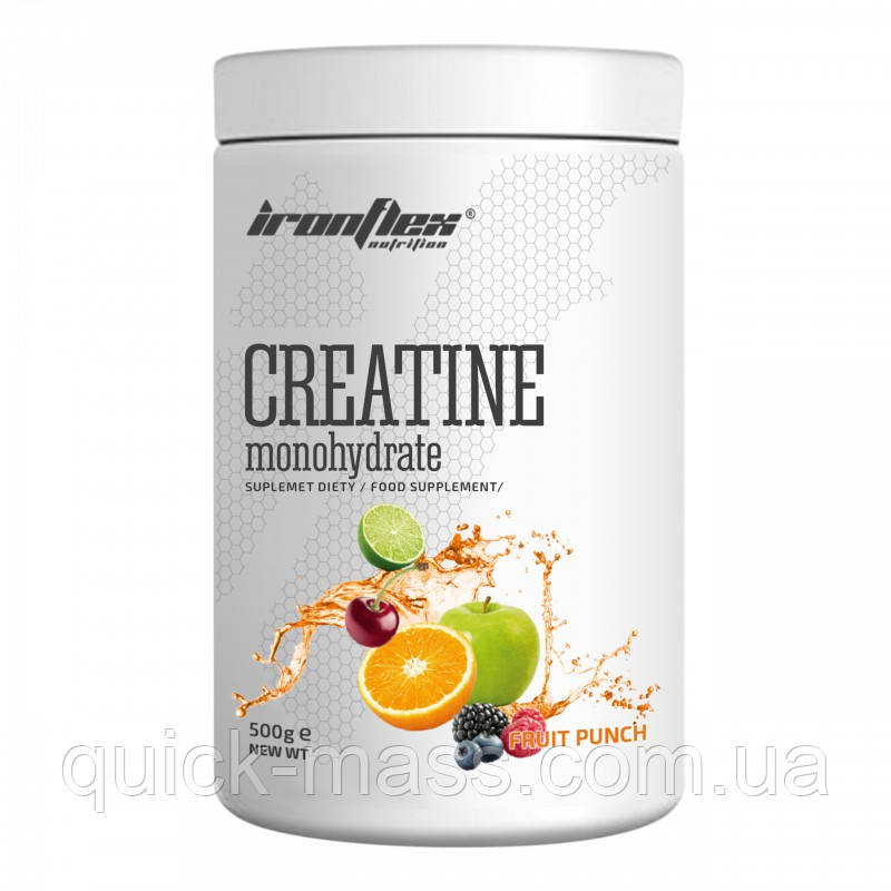 Креатин Ironflex Creatine 500g (різні смаки)