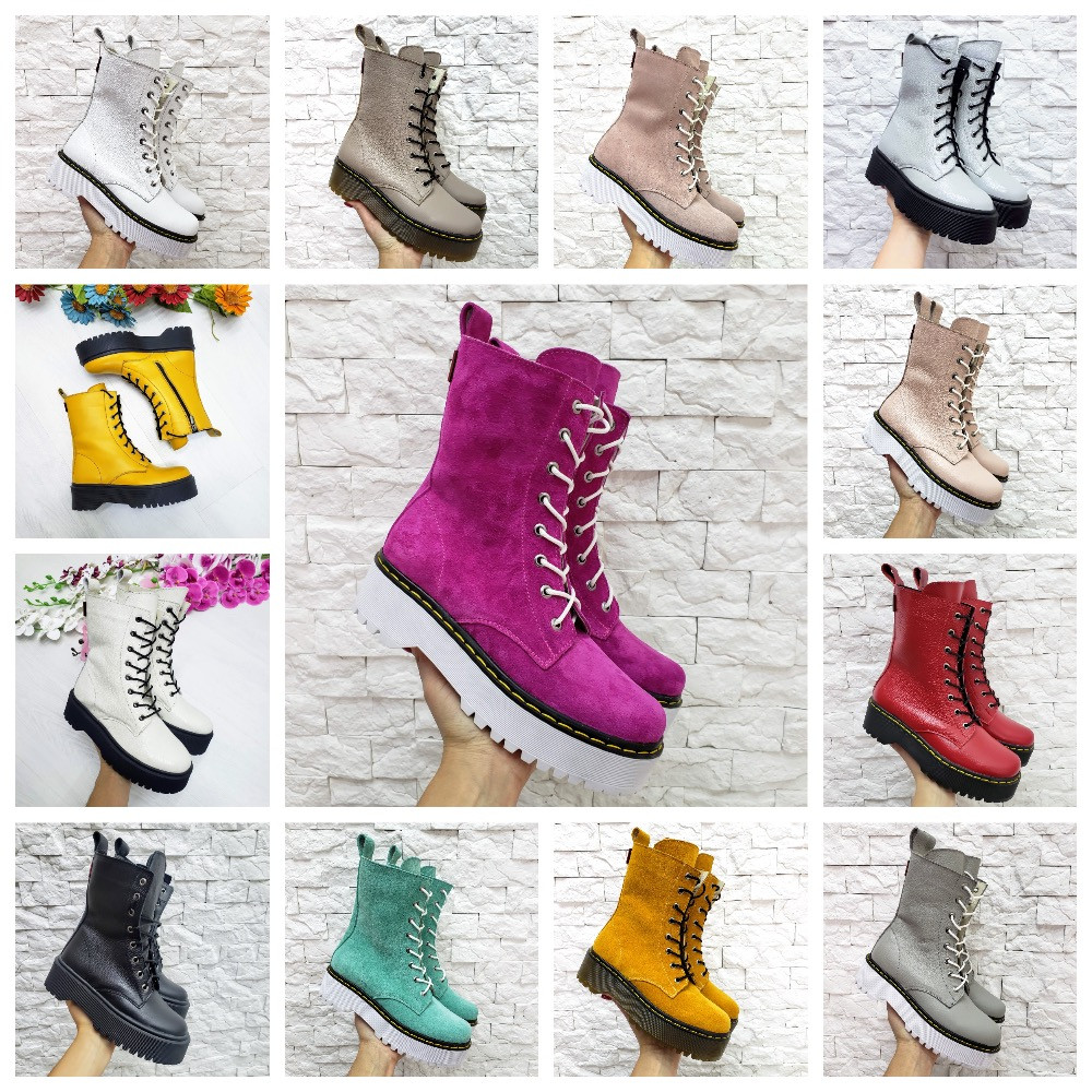 Жіночі високі черевики на шнурівці демісезонні WooDstock, фото 1