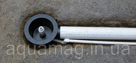 Донний паркан Yamitsu Bottom Drain 110 mm під плівку для ставка, водойми, УЗВ, ставка, озера, фото 4