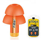 Беруші для сну/протишумні вушні вкладки Quiet Zone Помаранчеві, фото 2