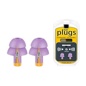 Беруші для сну, відпочинку, роботи Quiet Zone Бузковий