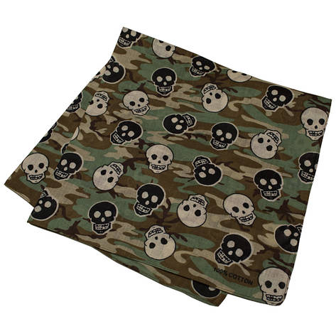 Бандана BAN-096 Skulls Camouflage, фото 3