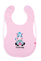 Слинявчик дитячий (фартух) GABBI Максі Рожевий (5716)