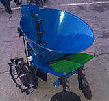 Картоплесаджалка з бункером для добрив ДО-1ЦУ (синя), фото 4
