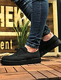 Чоловічі спортивні туфлі чорні матові Chekich CH001, фото 2