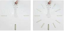 3D настінні годинники "DIY" від 50 до 70 см срібла (Zh522-S), фото 2