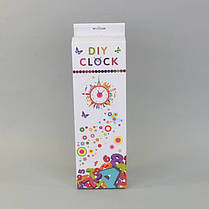 Годинник настінний 3D "DIY CLOCK" від 50 до 70 см Black (ZH522-B), фото 2
