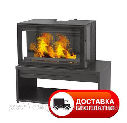 Отопительная печь камин на дровах Plamen Eco Minimal 50, фото 1