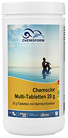 Таблетки для каркасного бассейна Chemoform Multitab 4 в 1 1 кг (таблетки 20 г)