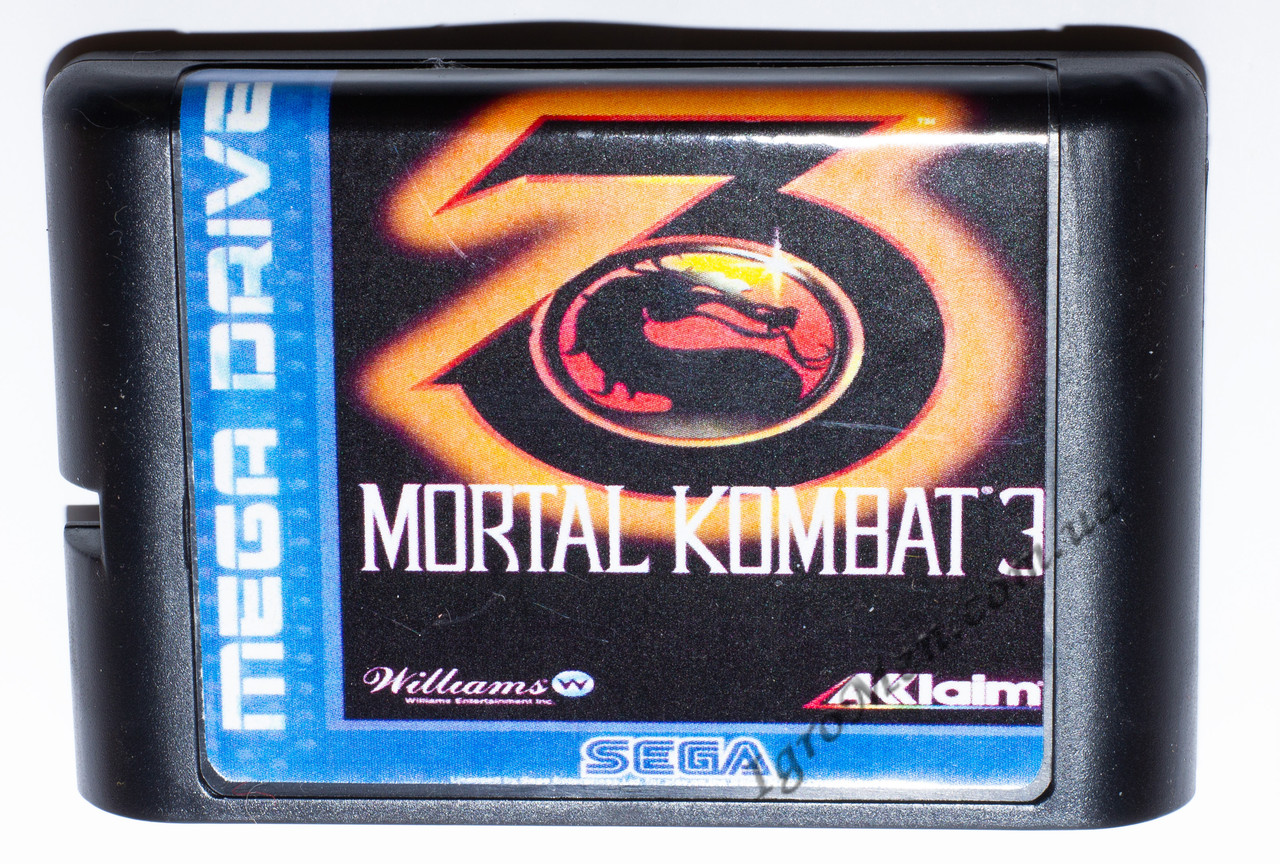 Картридж сега Mortal Kombat 3