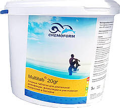 Chemoform Multitab 4 в 1 5 кг (таблетки 20 г)