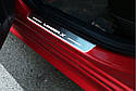 Накладки на пороги з підсвіткою для Mitsubishi Lancer X (2007-н.д.), фото 2