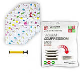 Вакуумні пакети для одягу R26106 з насосом, 5 шт, фото 3