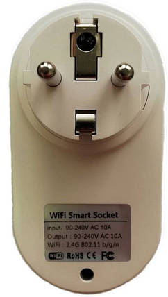 Розетка з Wi-Fi управлінням socket SA-014 10A 6996, фото 3