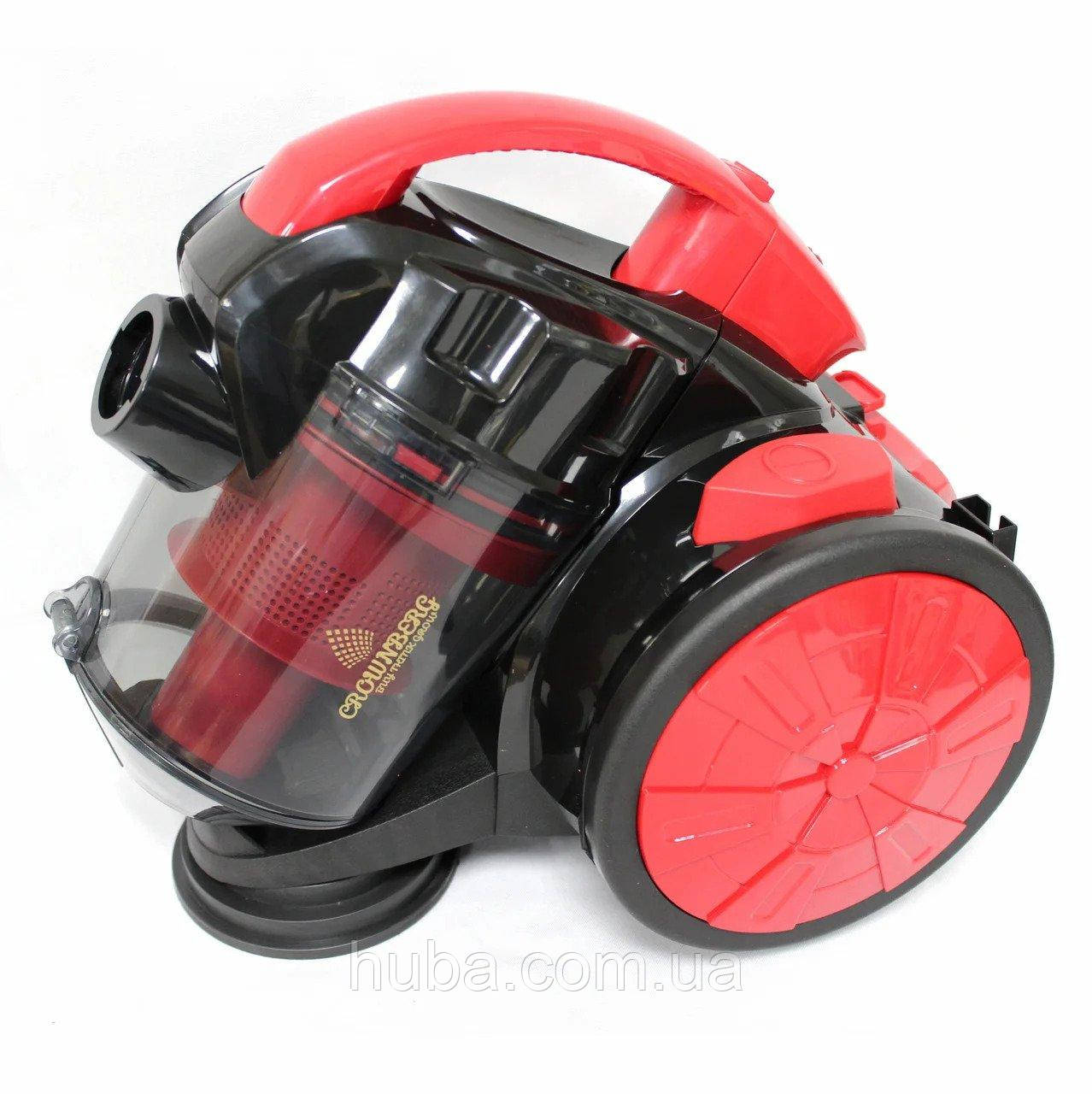 Пилосос циклонний Crownberg CB-0110 з турбощіткою 2400W