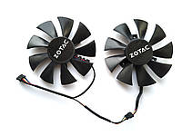 Вентилятор №37 кулер для видеокарты Zotac Gigabyte GA91O2H GA91S2H GFY09010E12SPA