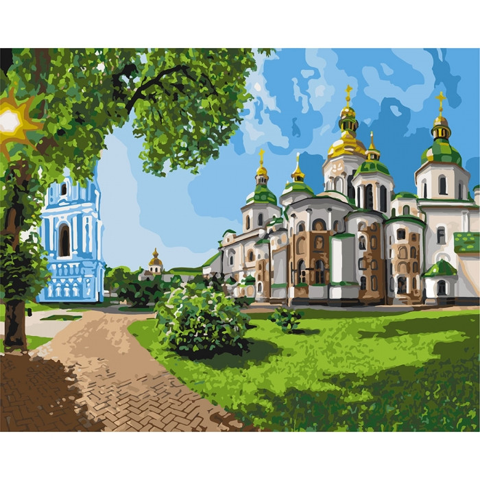 Живопис за номерами Софія Київська KHO2831 Ідейка 40 х 50 см (без коробки)