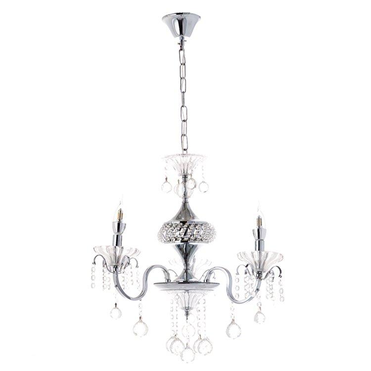 Люстра класична кольору хром SLAVIA OU020/3/chrom