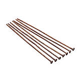 Пін із капелюшком 7 см мідь (приблизно 20 г), фото 2