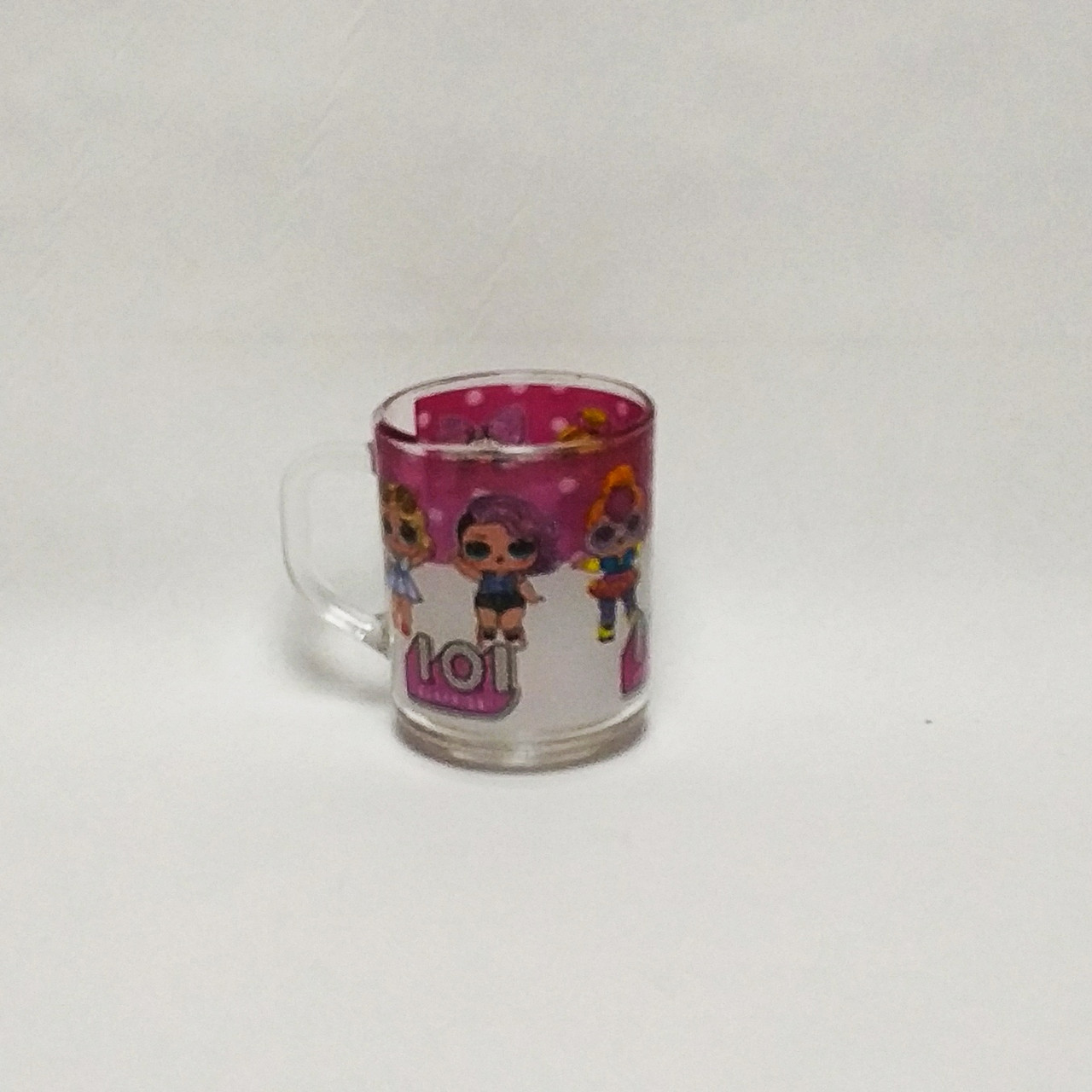 Детский набор стеклянной посуды для кормления Лол (Lol) фиолетовый 3 предмета Metr+ - фото 4 - id-p1136772827