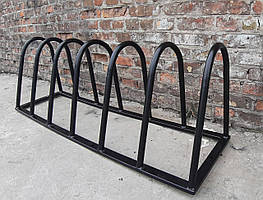 Велопарковка на 6 велосипедов, стійка для велосипедів, паркінг для велосипеда, 1,5м