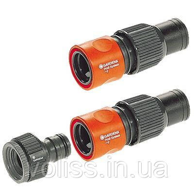 Комплект з'єднувачів Gardena системи "Profi" Maxi-Flow, фото 1