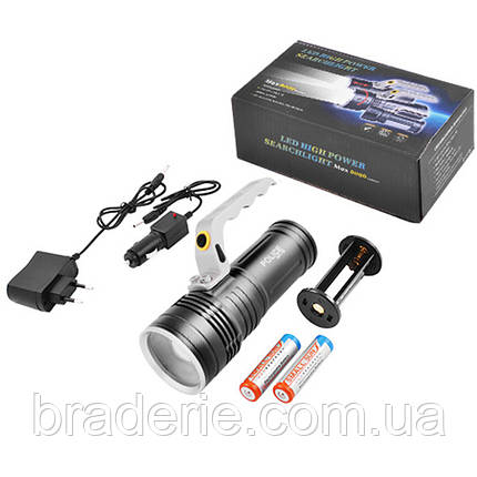 Ліхтар переносний акумуляторний Police S911-T6 zoom, фото 2