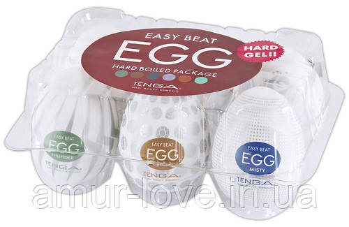 Мастуратори TENGA Egg Variety 2, 6 шт., фото 1