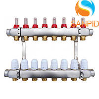 Коллекторный блок Raftec RC03-07 с расходомерами