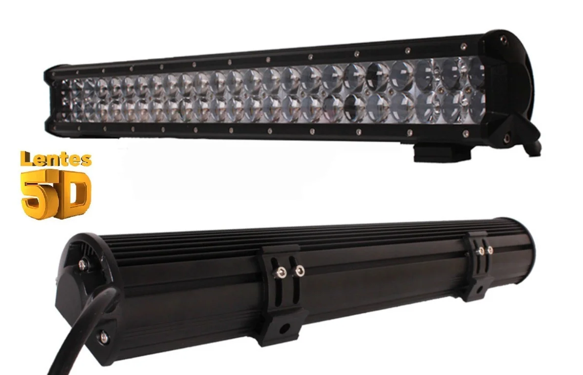 Автофара LED на крышу (66 LED) 5D-198W-MIX ( 775х80х68) / Фара светодиодная автомобильная - фото 1 - id-p1136790189