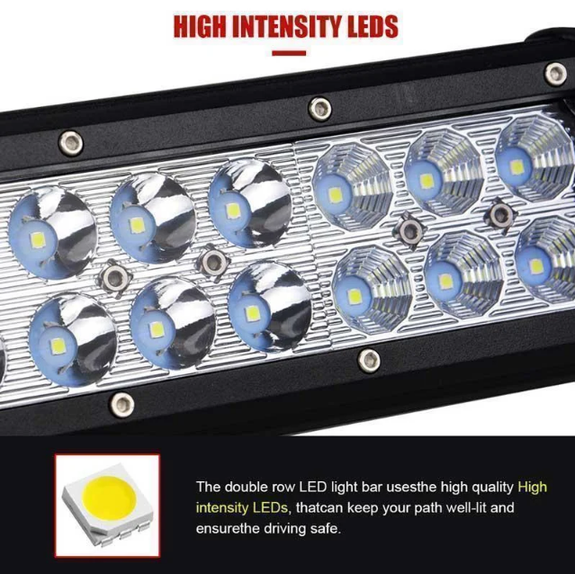 Автофара LED на крышу (66 LED) 5D-198W-MIX ( 775х80х68) / Фара светодиодная автомобильная - фото 7 - id-p1136790189