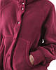 Флісова жіноча кофта з капюшоном (розміри S-2XL у кольорах), фото 4