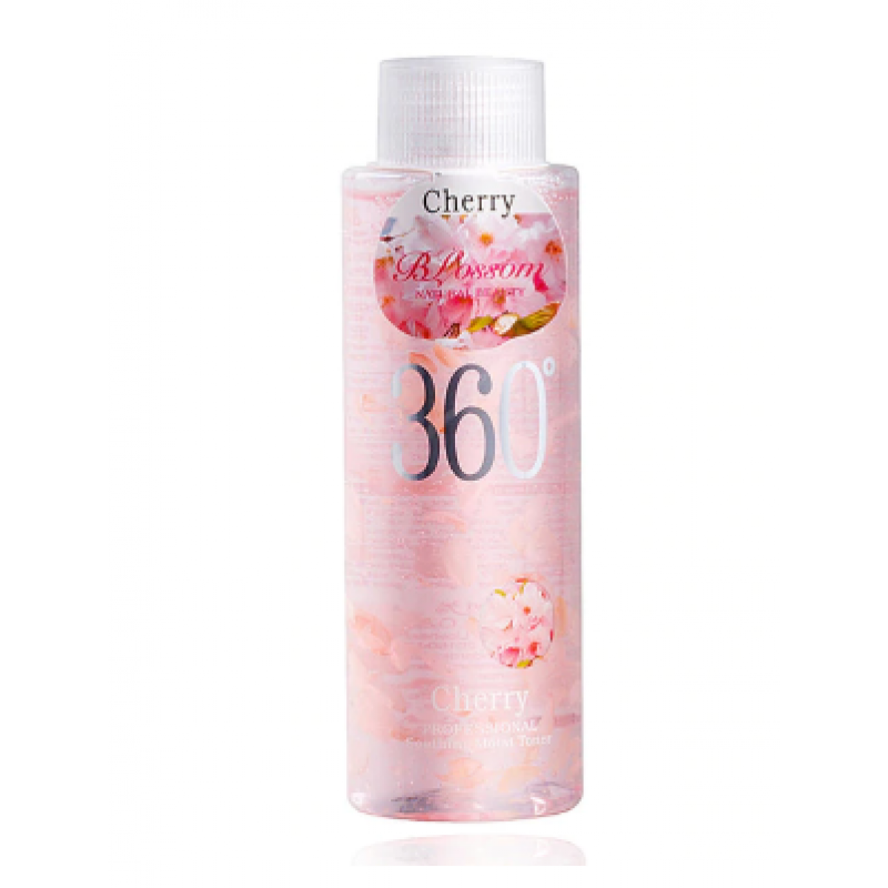 Тонер для обличчя Wokali Natural Beauty Blossom Essence 360 Cherry