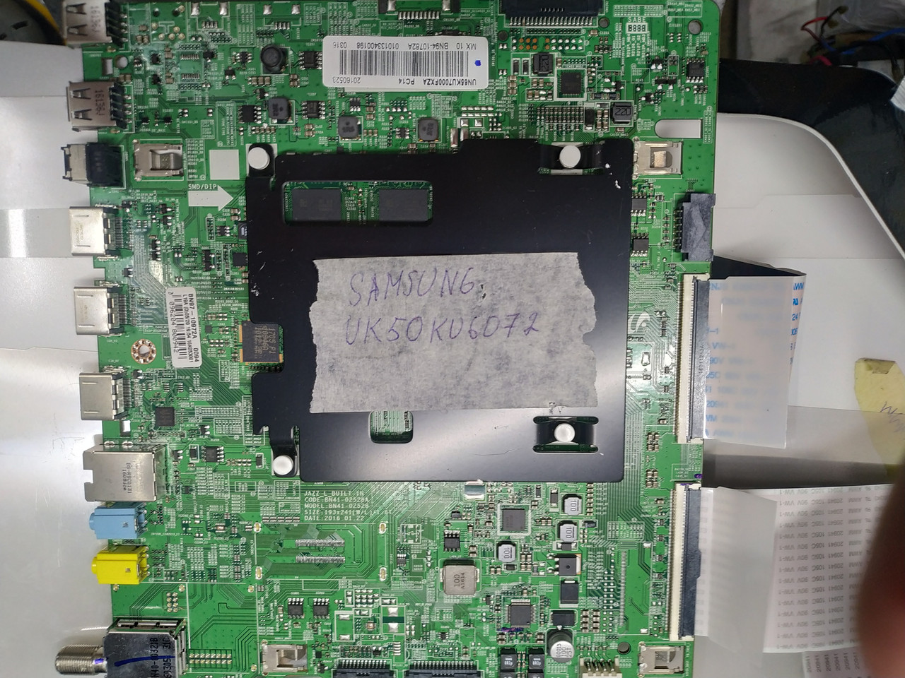 Материнська плата Main BN94-10782A BN97-10972A, BN41-02528A для телевізора SAMSUNG UK50KU6072