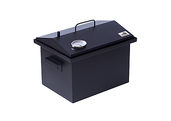 Коптильня з гідрозатворів для гарячого копчення Smoke House M Thermo термометром