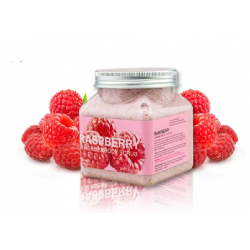 Скраб для тіла Wokali Raspberries Sherbet Body Scrub