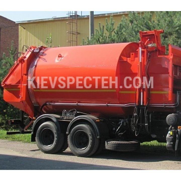 Сміттєвоз 24 м3 із боковим механічним завантаженням на шасі КрАЗ 6511H6