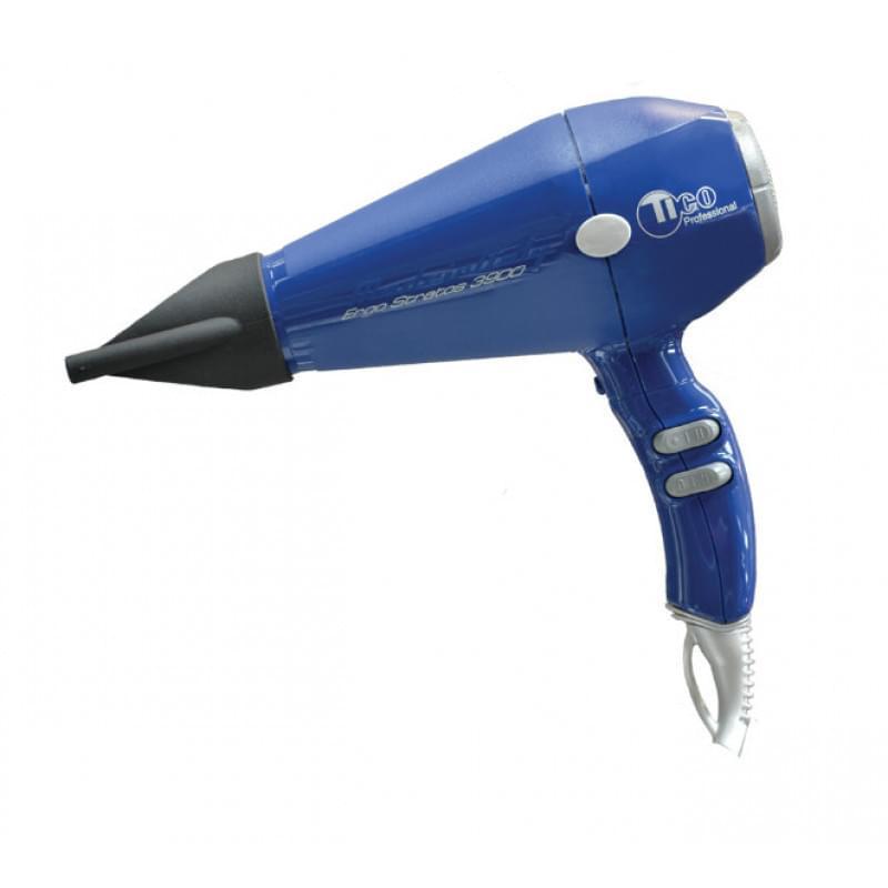 Професійний фен з іонізацією TICO Professional Ergo Stratos Ion Blue (100003IONBL)