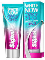 Зубна паста вибілювальна Signal White Now Glossy Chic, 50 мл