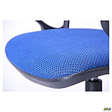 Офісне крісло AMF Oxi-4 спинка сітка-аеро синя, фото 7