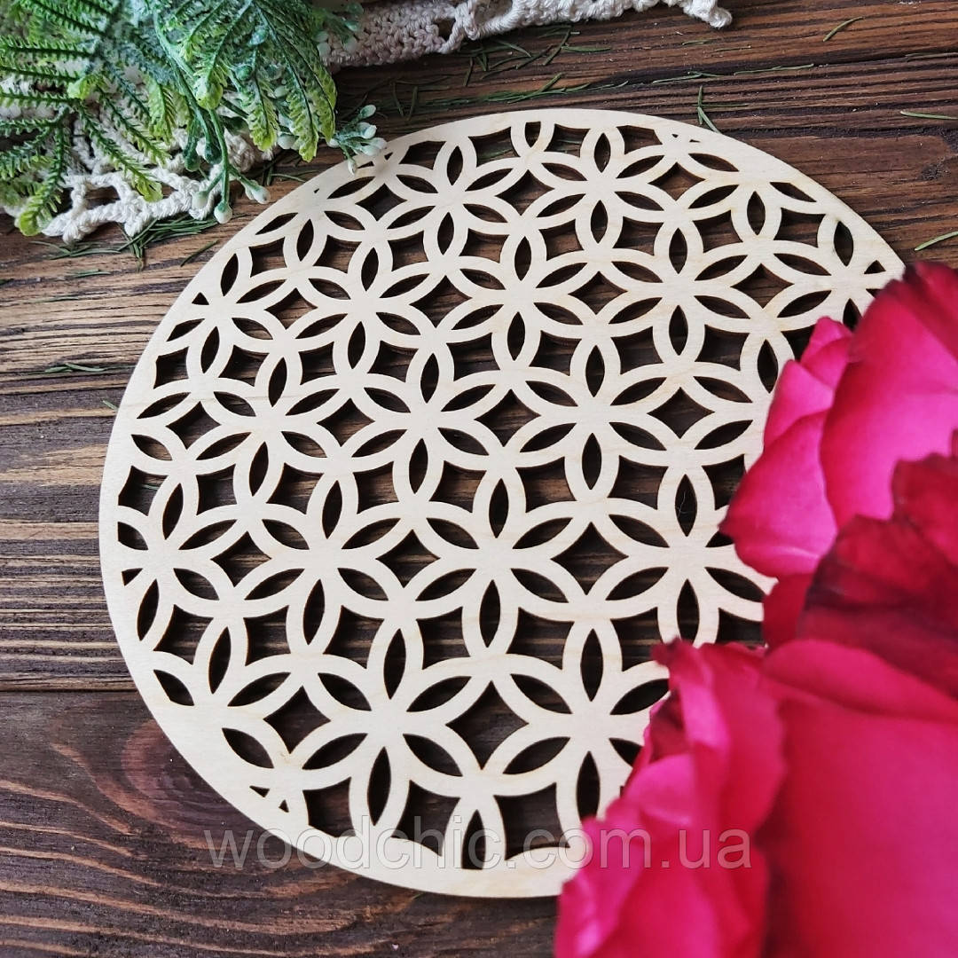 Підставка кругла Візерунка, фото 1