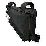 Сумка велосипед. Трикутна B Soul під флягу чорна. Сумка для велосипеда. Велосипедна сумка., фото 4