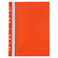 Папка-швидкозшивач А4 Axent з перфорацією, фактура глянець, червона