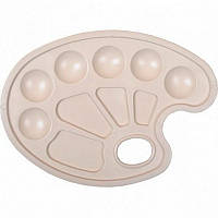 Палітра для малювання Атлас №3 овальна пластикова 17,5*23см