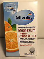 Вітамінний комплекс Mivolis Magnesium + Vitamin C, B6, B12 30шт.