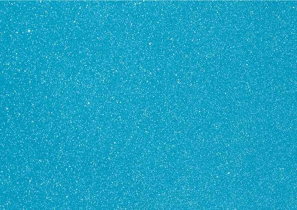Фоаміран ООПТ 20*30см 1,8мм з глітером, блакитний (10)